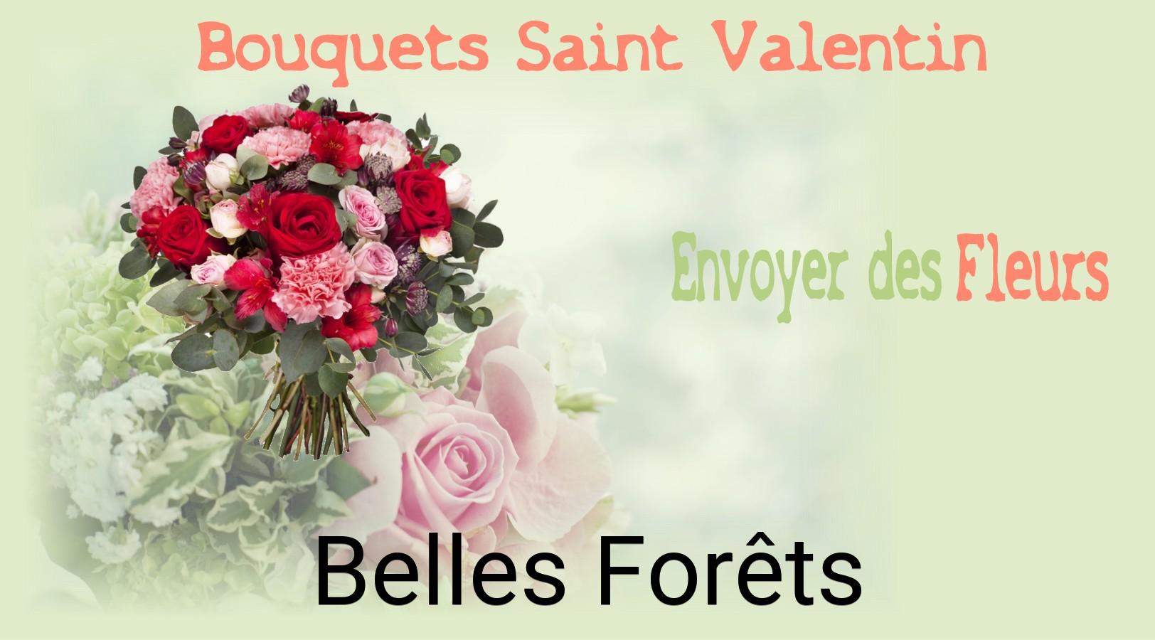Roses de Saint-Valentin livrées à Belles-Forêts